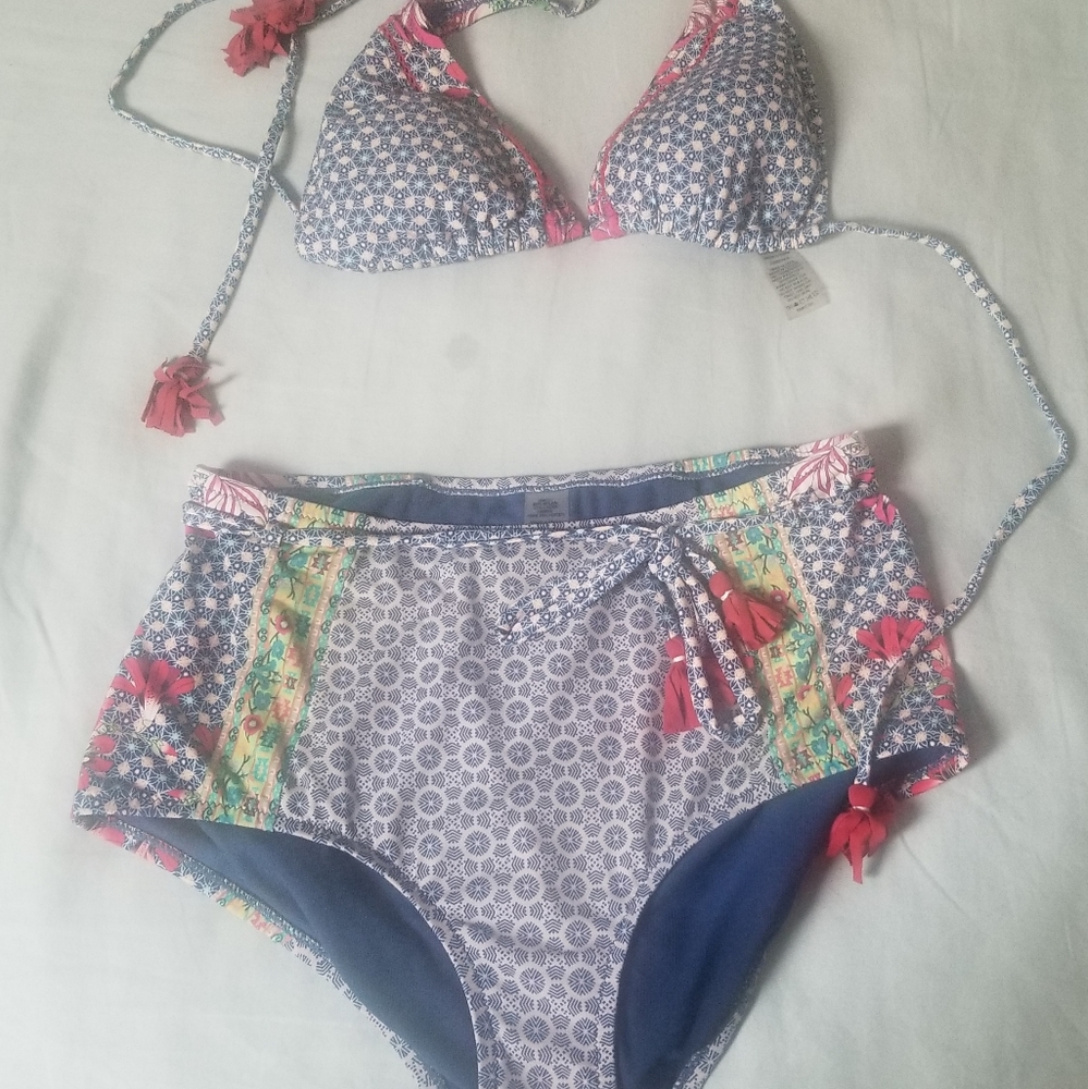 Johnny Was two piece dylan swim suit